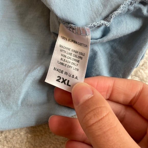 🎄3 for $25🎄 Flannel America 100% Supima Cotton Top - Picture 5 of 9